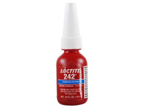 Loctite 24221 242 threadlocker (medium strength), blue, 10 ml bottle for sale