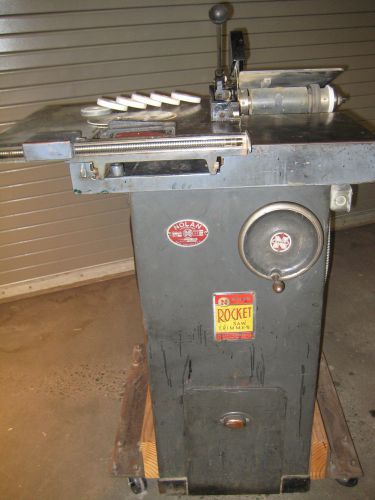 Nolan Rocket Printer Saw Trimmer - Wood/Non-Ferrous Metal - extra parts incl.