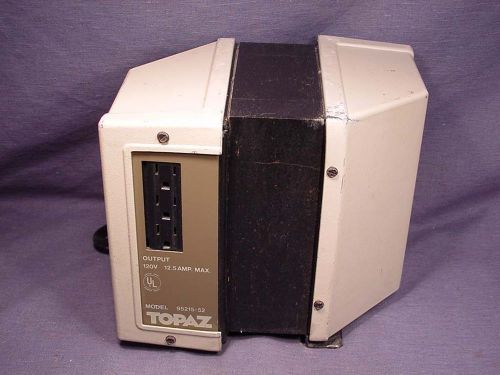 TOPAZ Line Power Conditioner Model 95215-52 120 V 12.5 Amp 1500 VA