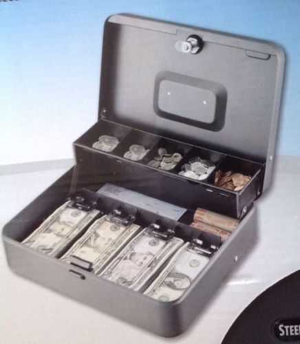 MMF / Steelmaster Tiered Tray Cash Box- 2216194G2 Cash Box NEW