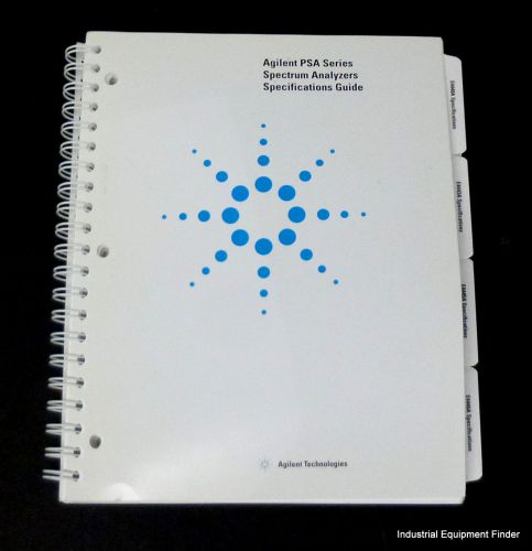 Agilent PSA Series Spectrum Analyzers Specifications Guide E4440-90062