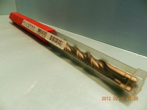 NEW HILTI 7/8&#034;X 13&#034; TE-YX, SDS-MAX CARBIDE HAMMER DRILL BIT, QUAD-CARB, P#340701