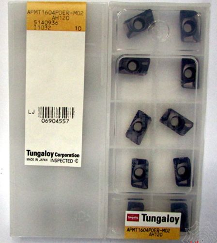 10PCS/Box NEW Tungaloy CNC blade APMT1604PDER-MO2 AH120