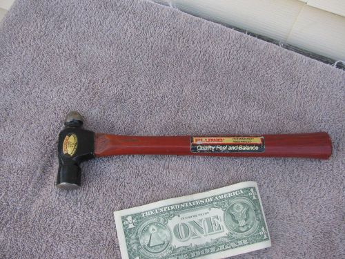 Ames Plumb 11496 0371 8 oz ball pean hammer machinist toolmaker  tools  tool