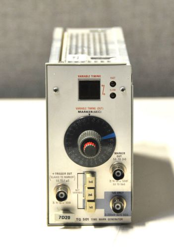 Tektronix TG-501 TG501 Time-Mark Generator Plug-In Unit