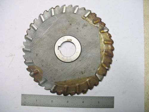 AMERICAN MADE B&amp;S 1/4 RADIUS MILLING CUTTER 6 x 1/4 x 1&#034;  HOLE