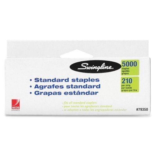 Swingline S.F. 1 Standard Chisel Point Staples, 0.25 Inch Leg Length, 5000