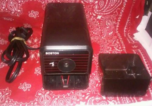 Vintage Boston Model 18 Electric Pencil Sharpener Black