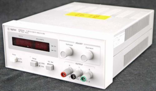 HP E3612A Agilent 0-60V/0-120V 0.25A Variable Bench Top DC Power Supply