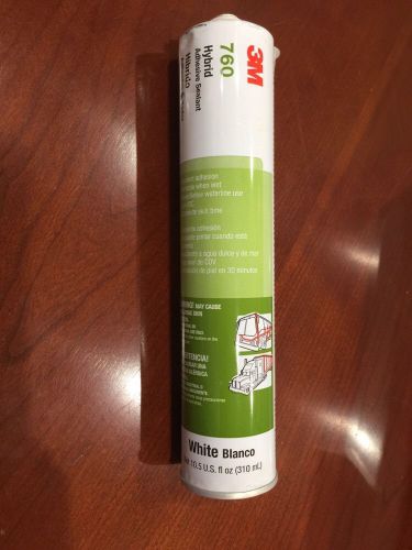 3M 760 Hybrid Adhesive Sealant, 310mL, White. Bulk Pricing Available