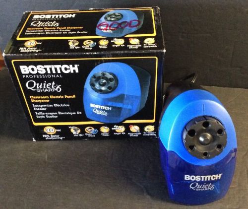 Bostitch Quiet Sharp 6 Classroom Electric Pencil Sharpener