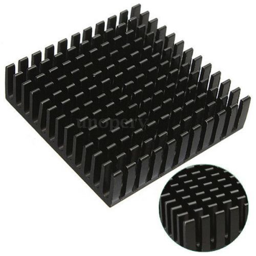 Aluminum 40x40x11mm Heatsink Cooling for LED Power Memory Chip IC Transistor