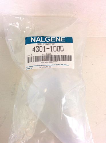 Nalgene #4301-1000  funnel separatory fep 1000 ml for sale