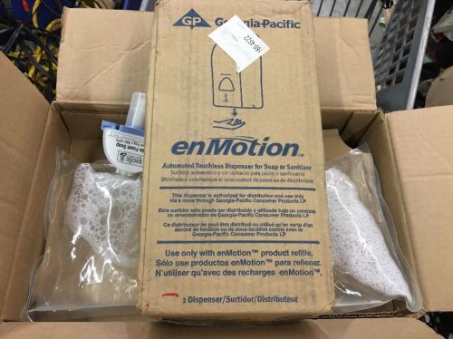 Georgia pacific 43711 automated gentle foam soap box of 4 &amp; enmotion dispenser for sale
