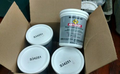 (4) Rust-Oleum Floor Coating Additive Anti-Skid 200