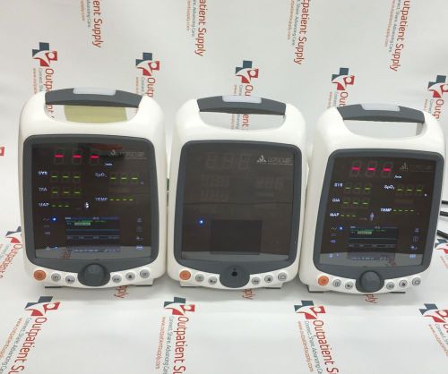 Infinium Medical Iris Patient Monitors: Temp., Oximetry SPO2, NIBP - Lot Of 3