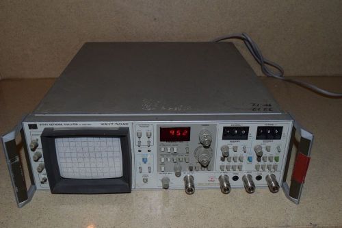 HEWLETT PACKARD 8754A NETWORK ANALYZER 4-1300 MHZ