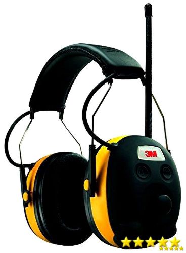 OpenBox 3M TEKK WorkTunes Hearing Protector  MP3 Compatible with AM/FM Tune, New