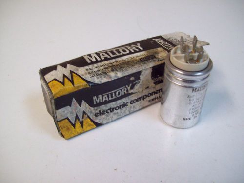 MALLORY C.87A3705EK CAPACITOR MOTOR STARTER - NEW - FREE SHIPPING