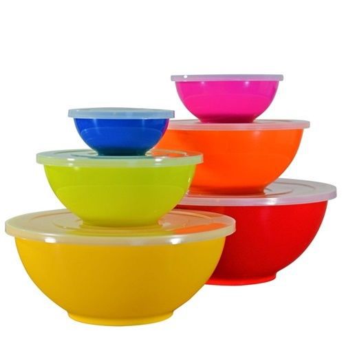 10 Strawberry Street MEL-MIXBWL 6-Piece Melamine Mixing Bowl Set  - Case of 4