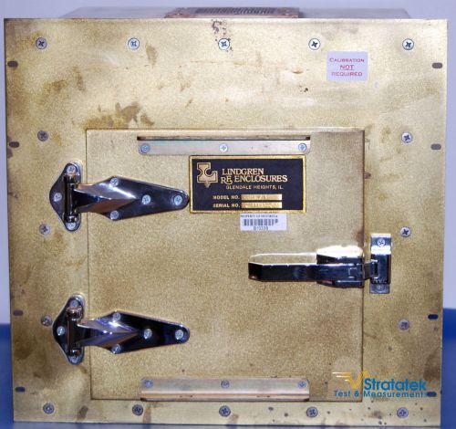 ETS-Lindgren table top EMI RFI Shielded Test Enclosure Box with filter!