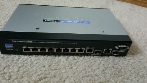 Linksys SRW208MP 8-Port 10/100 + 2-Port Gigabit Switch