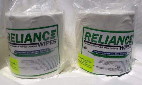 2 Rolls of Fitness Equipment Wipes