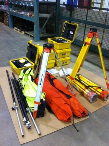 SIX Trimble R8 GNSS/R6/5800 Survey w/Tripods Sticks ArcGIS 9 Software Packages