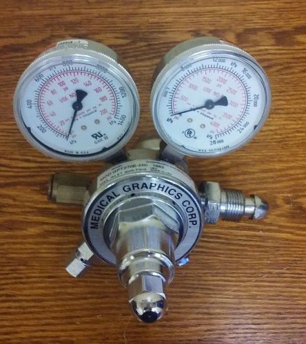 Medical Graphics Corp. Model GPT270E-250 1882 Compressed Gas Regulator