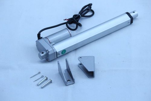 Heavy Duty Linear Actuator with Brackets Stroke 8&#034; inch 12 V DC 225 Pound