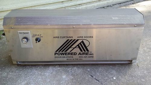 $1500 unit powered aire curtain 31&#034; air door heater mp-1-30e compact  profile for sale