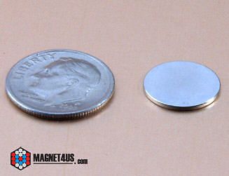 300pcs hobby craft disc magnet neodymium rare earth super 1/2&#034;dia x 1/32&#034;thick for sale