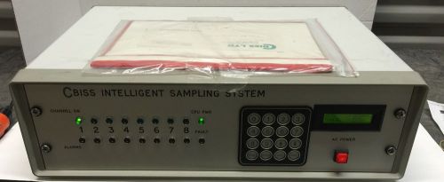 Cbiss ltd. model bik8ch intelligent sampling system 8 channel retired working for sale