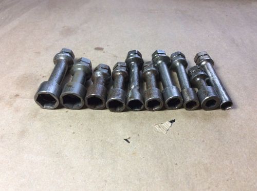 Aircraft tools 10 collar runner sockets 7/16 Drive