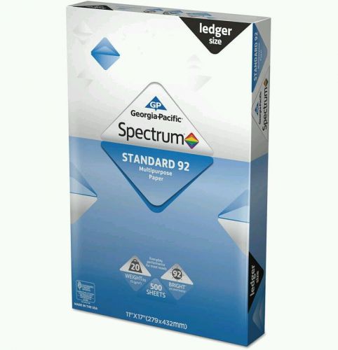 11x17 paper, 500 sheets, 20lb, 92bright, GeorgiaPacific Spectrum