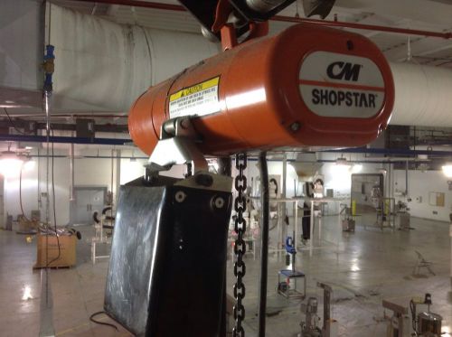 Cm Shopstar 300 Lb Electric Chain Hoist Already Has Chain Container