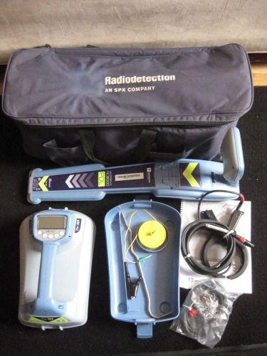 Radiodetection rd8000 pdl &amp; tx-10 locator set 30 different frequencies for sale