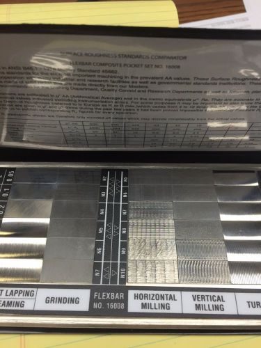 Flexbar Surface Roughness Gage No. 16008