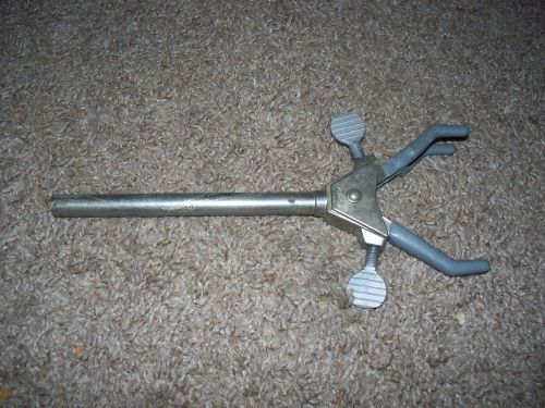 Fisher Castaloy-R 3 Prong Flask/Buret Laboratory Frame Clamp 51A