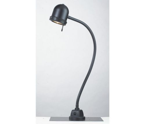 Gooseneck task light, electrix, 7330 black *13c* for sale