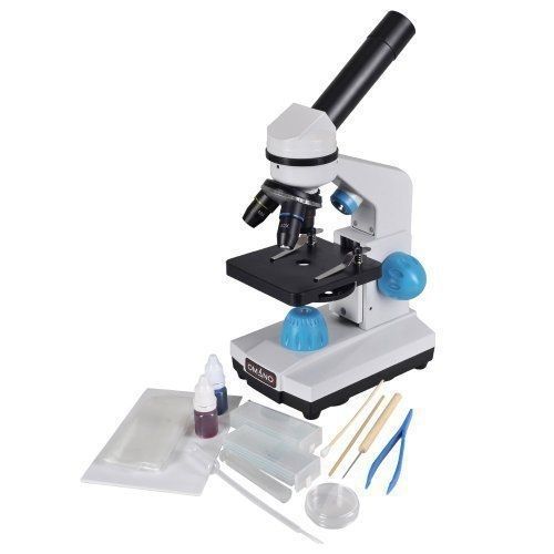 Omano om115ld student microscope gift package awarded 2016 top 5 ranking best for sale