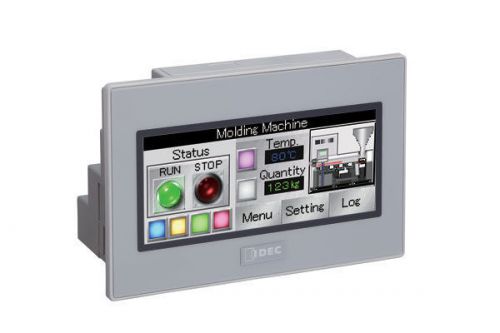 New grey idec ft1a-c12ra-w smartaxis touch plc hmi 3.8in 12 i/o ethernet usb for sale