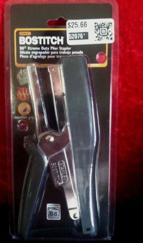 Stanley Bostitch B8HDP Anti-Jam Heavy-Duty Plier Stapler, 45 Sheet Capacity