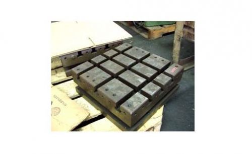 16” x 16” Sub Plate Fixture Grid Subplate Table T-slots