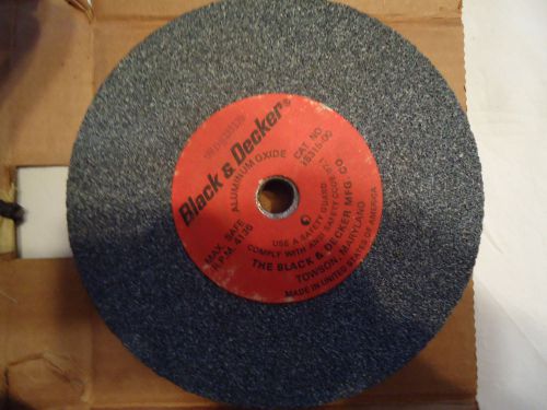 Black and Decker 6 inch Grinding wheel aluminium oxide