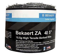 Barb wire,4pt 14ga 5&#034; za for sale