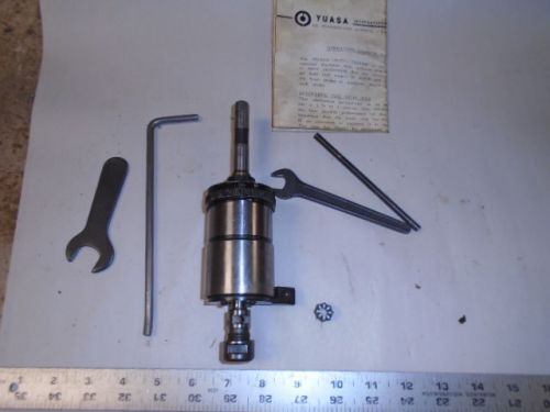 MACHINIST TOOLS LATHE MILL Machinist Yuasa Tapping Tap Head