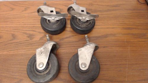 Noelting Faultless caster wheel LOT OF 4 casters 400 3 1/2/4