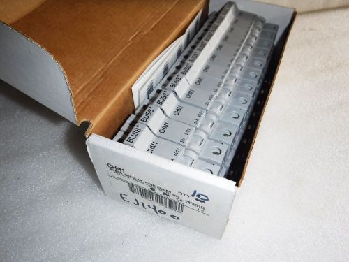New box of 12 buss chm1 midget fuse holder  600v 30 amps  8-18 awg for sale
