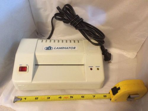 RS Laminator / Laminating Desk Top Machine 7 1/2&#034; X 5&#034;. RPA-400CL